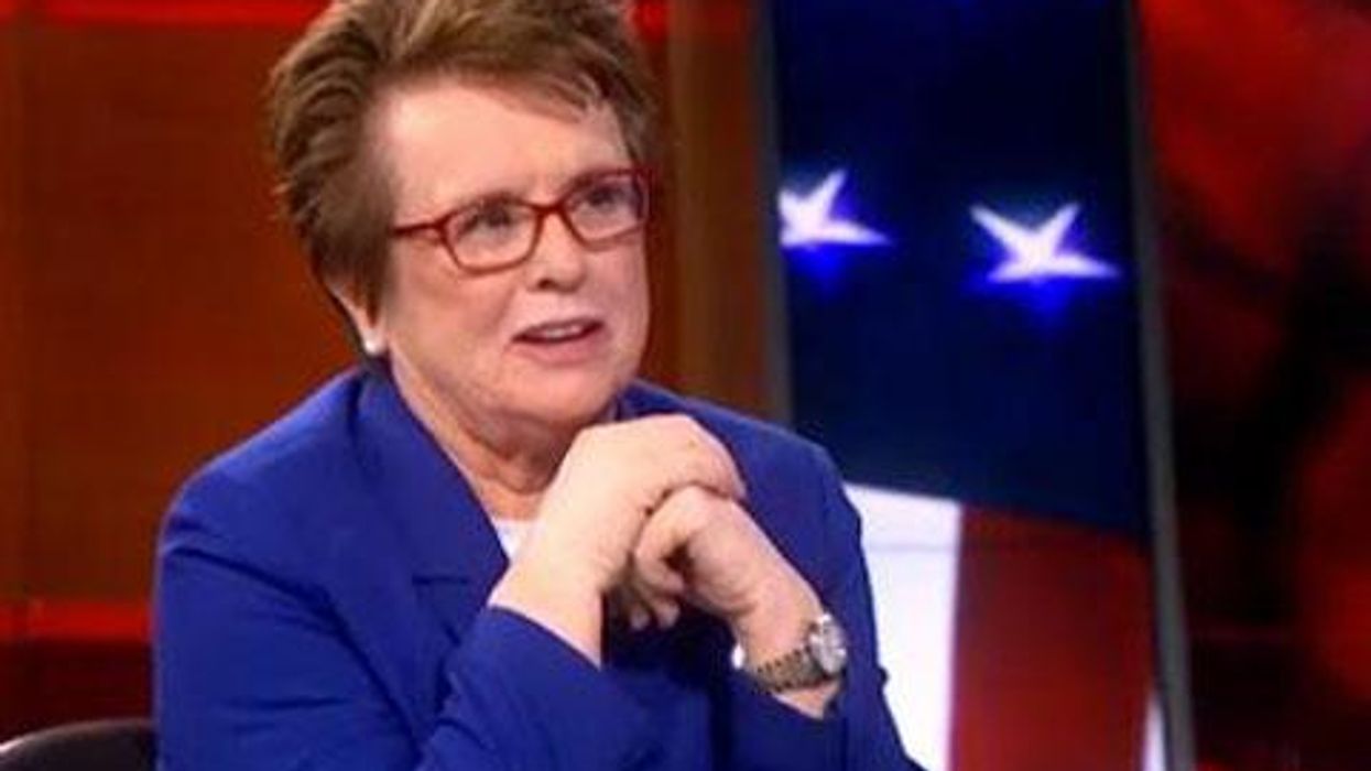 <p>WATCH: Billie Jean King Says She's Not Aftraid to Be Gay in Sochi</p>