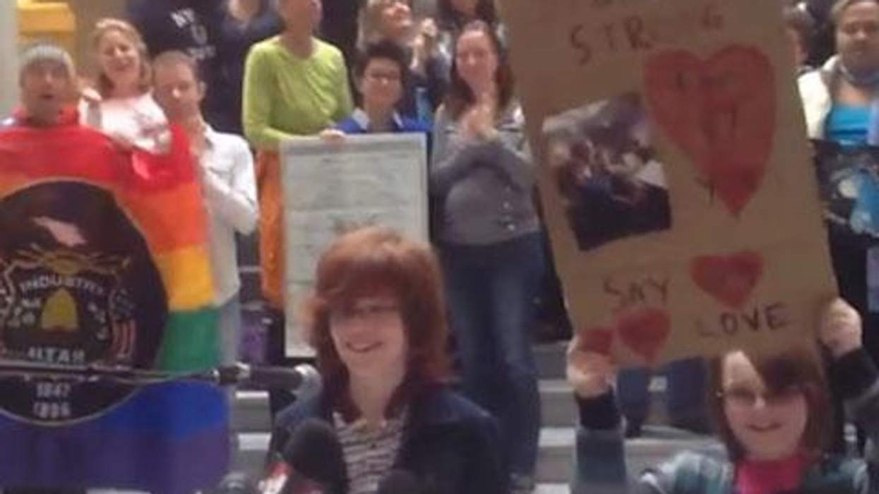 <p>WATCH: 12-Year-Old Fights for His Moms' Utah Marriage!</p>
