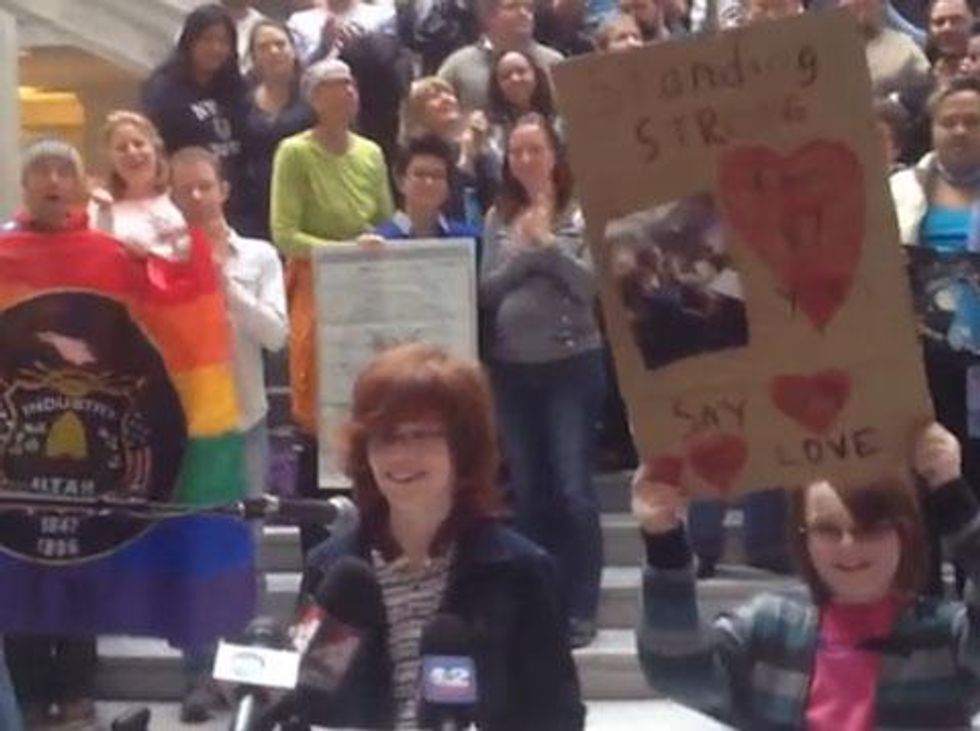 WATCH: 12-Year-Old Fights for His Moms' Utah Marriage! 