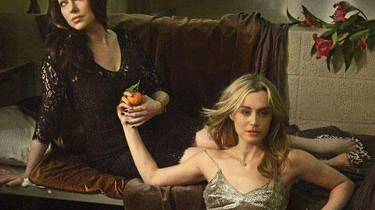 <p>Shot of the Day: Taylor Schilling and Laura Prepon Sizzle for Elle's <em>Orange Is the New Black </em>Spread </p>