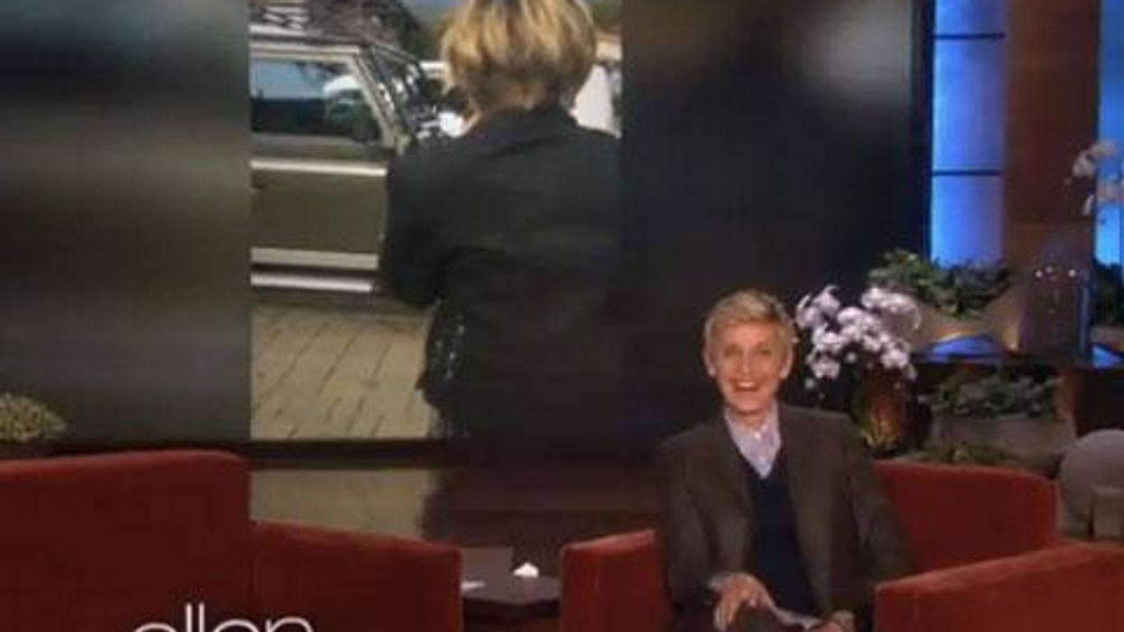 <p>WATCH: Ellen DeGeneres Surprises Portia de Rossi With the Truck of Her Dreams </p>