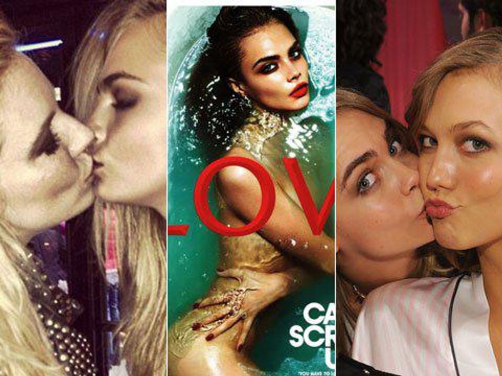 18 Reasons to Swoon Over Michelle Rodriguez's Make-Out Partner Cara Delevingne