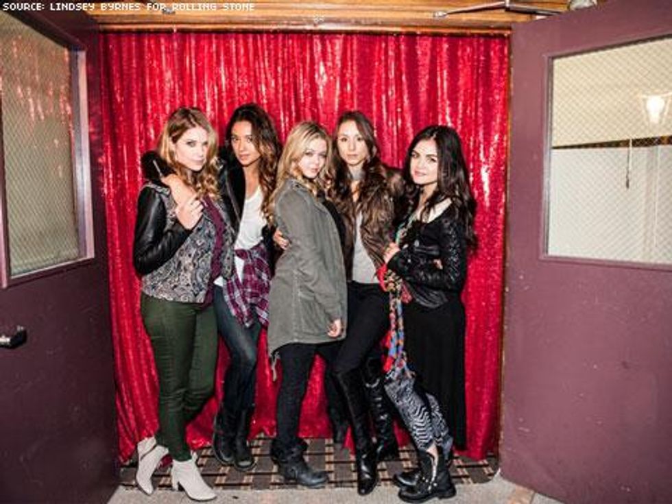 Shot of the Day: Pretty Little Liars Gets Behind-the-Scenes Treatment from Rolling Stone 