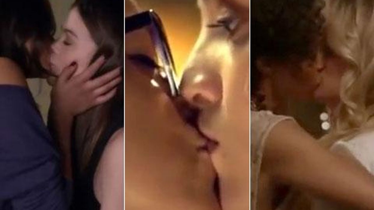 <p>10 Best Lesbian TV Kisses of 2013 in GIFs for Your Viewing Pleasure!</p>