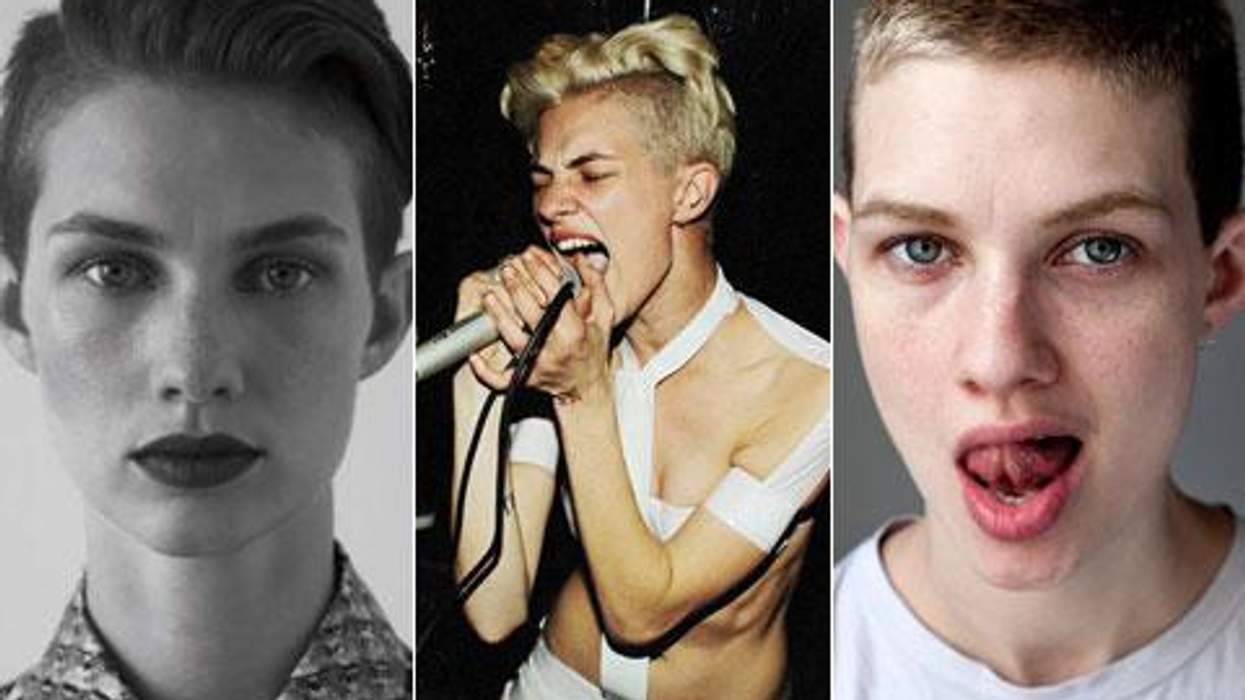 <p>17 Reasons to Swoon Over Androgynous Model Harmony Boucher</p>