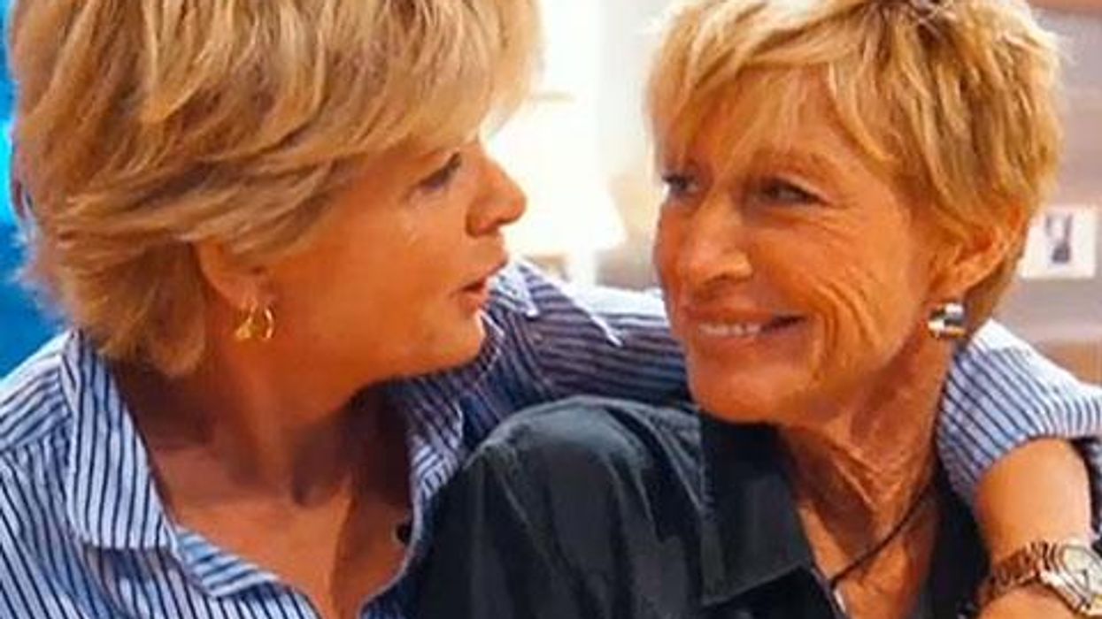 <p>New Family Ties: Meredith Baxter Marries Nancy Locke</p>