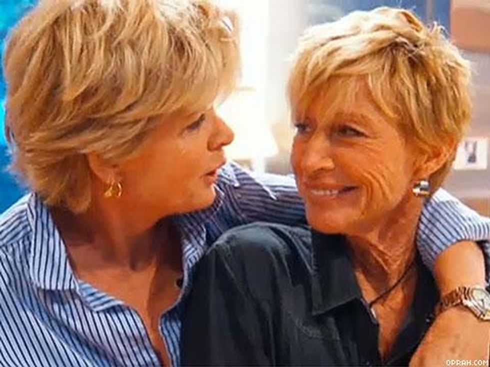 New Family Ties Meredith Baxter Marries Nancy Locke