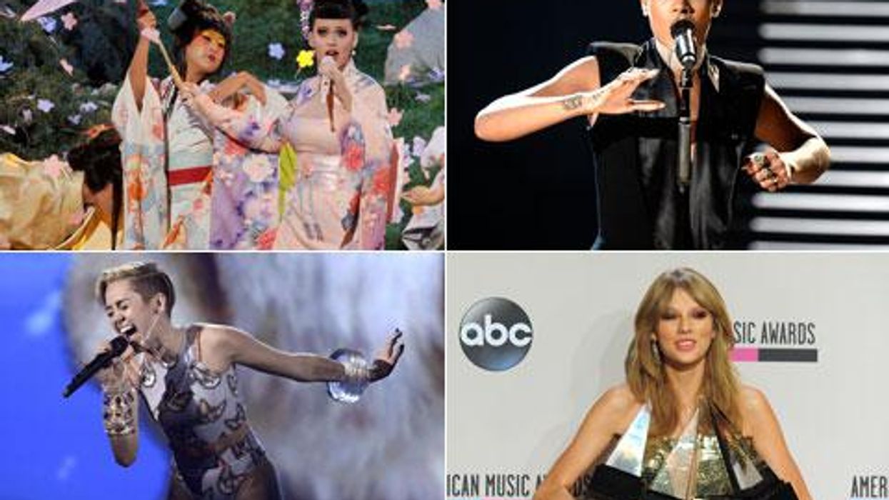 <p>Op-Ed: Why Do We Love to Hate Miley, Katy, Rihanna, and Taylor?</p>