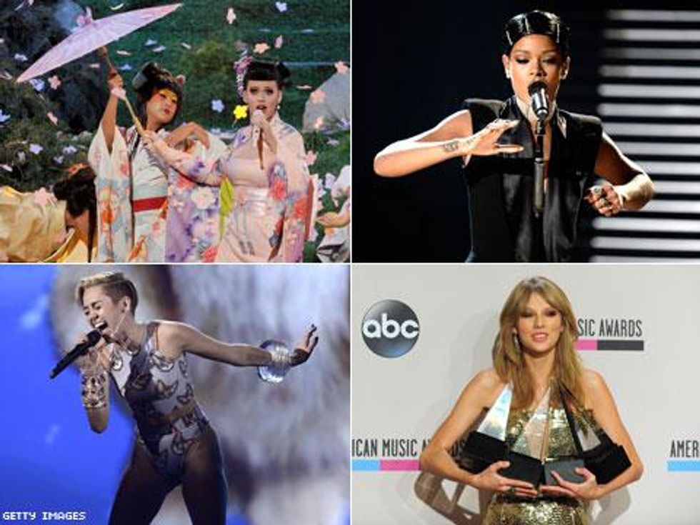 Op-Ed: Why Do We Love to Hate Miley, Katy, Rihanna, and Taylor? 