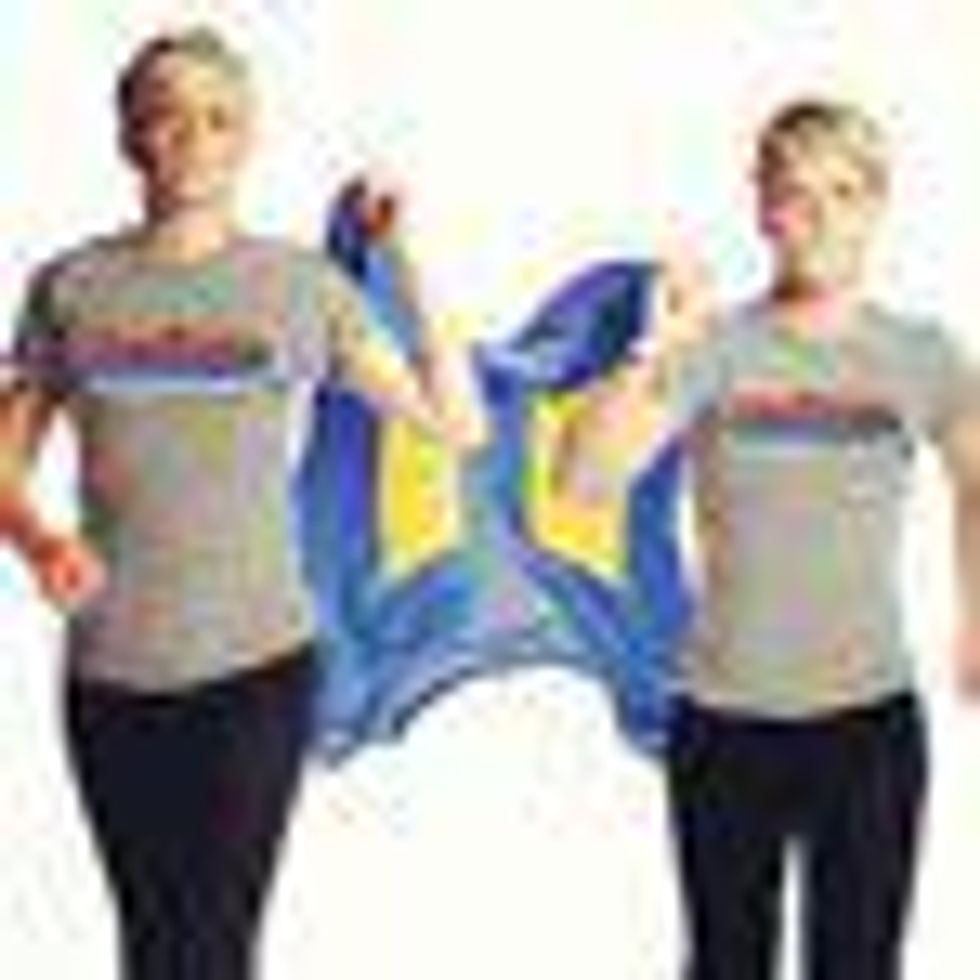 Shot of the Day: Megan Rapinoe and Lori Lindsey for 'Love Conquers Hate' 