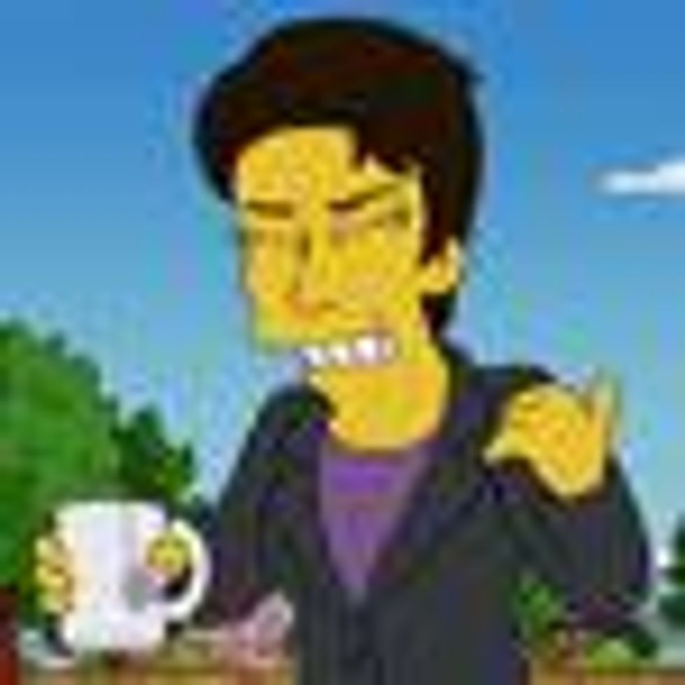 WATCH: Rachel Maddow's Return to 'The Simpsons' 