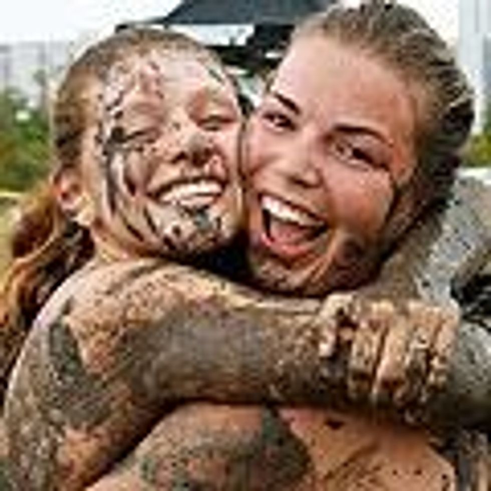 PHOTOS: Beautiful Women Get Dirty for a Cause at the Out-Fit Challenge