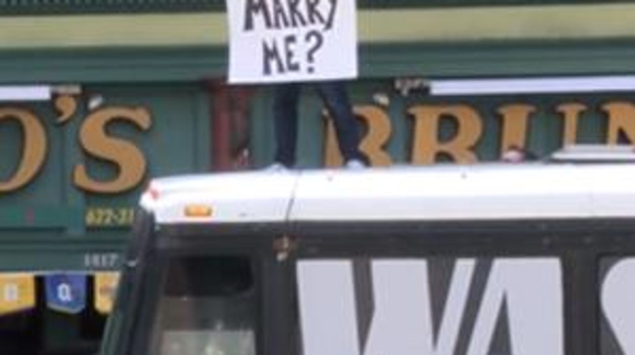 WATCH: Seattle Lesbian Proves She's Romantic with Epic Proposal