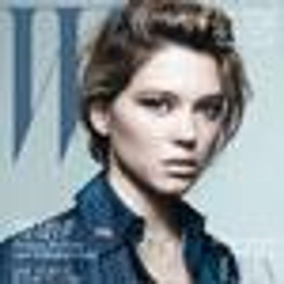 Shot of the Day: Léa Seydoux Rocks Tough and Sexy for W Mag 