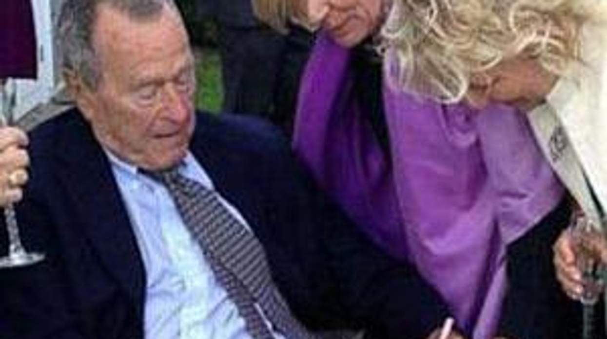 George H.W. Bush Is Official Witness to Lesbian Wedding