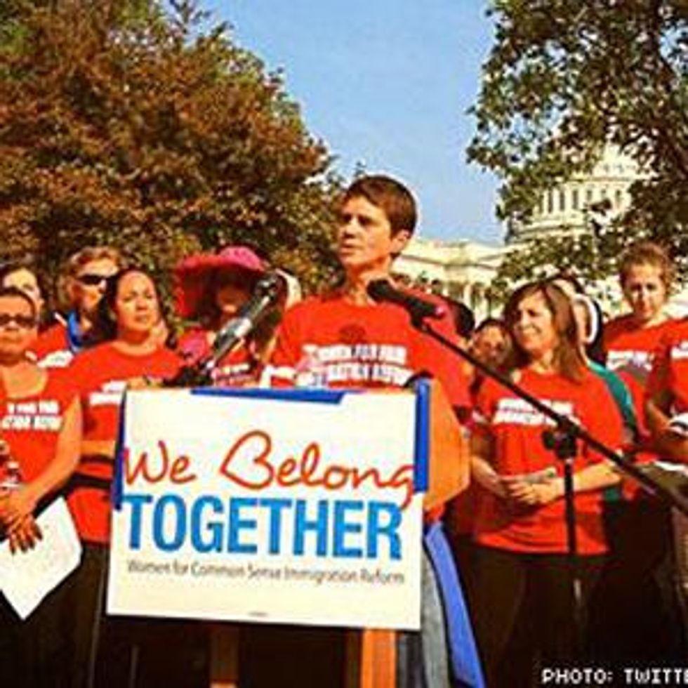 Op-Ed: Why This Lesbian Got Arrested for Fair Immigration Reform