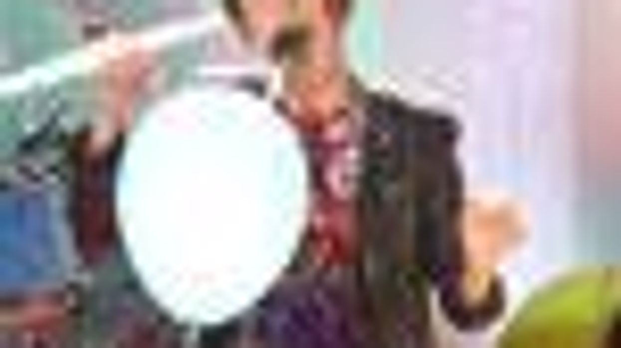 Shot of the Day: Tegan and Sara on Display at the Vegas Hard Rock