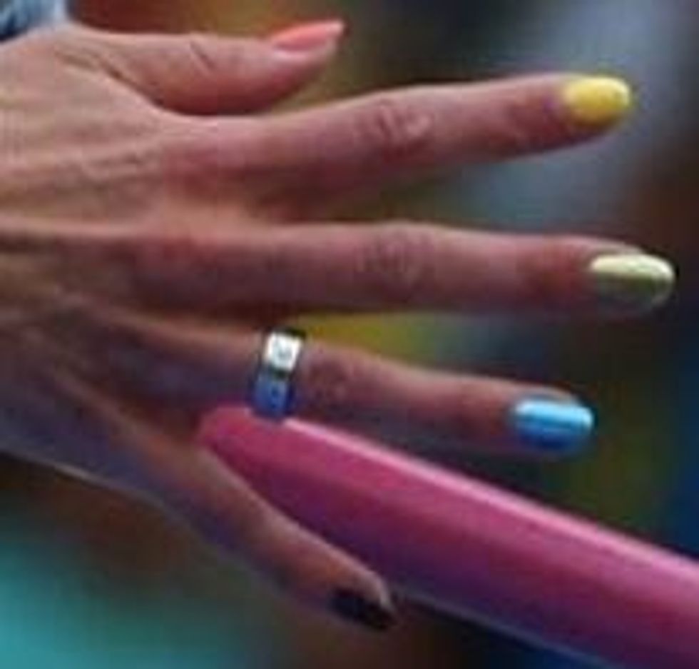 Rainbow-Colored Nail Polish Breaks Rules, Swedish Athlete Told in Moscow