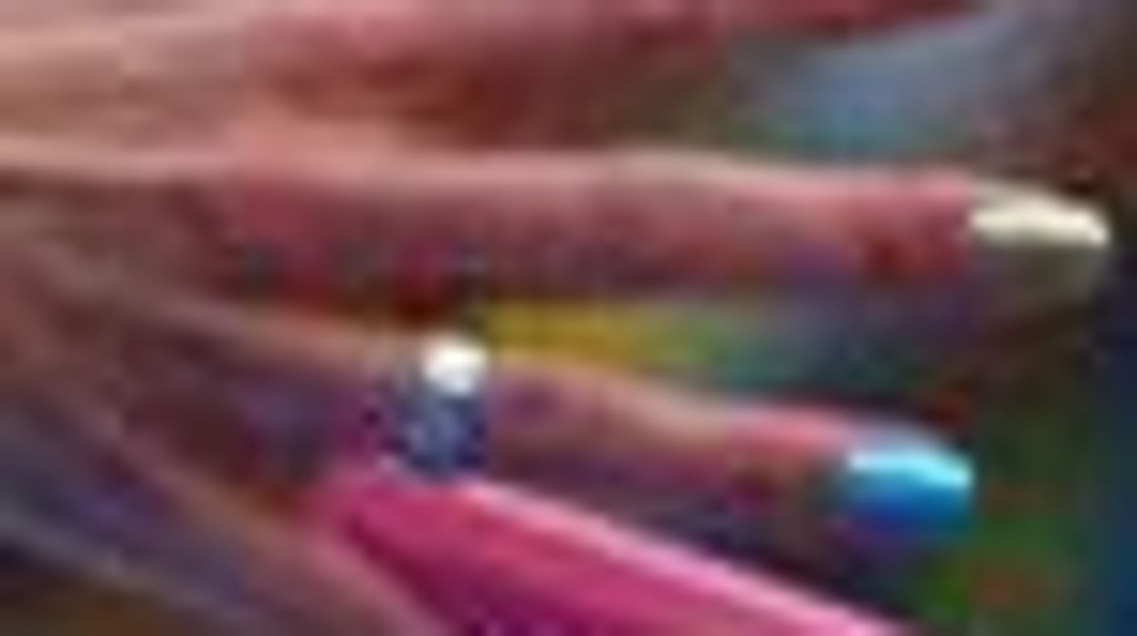 Swedish Athletes Don Rainbow Nails at Moscow World Championships