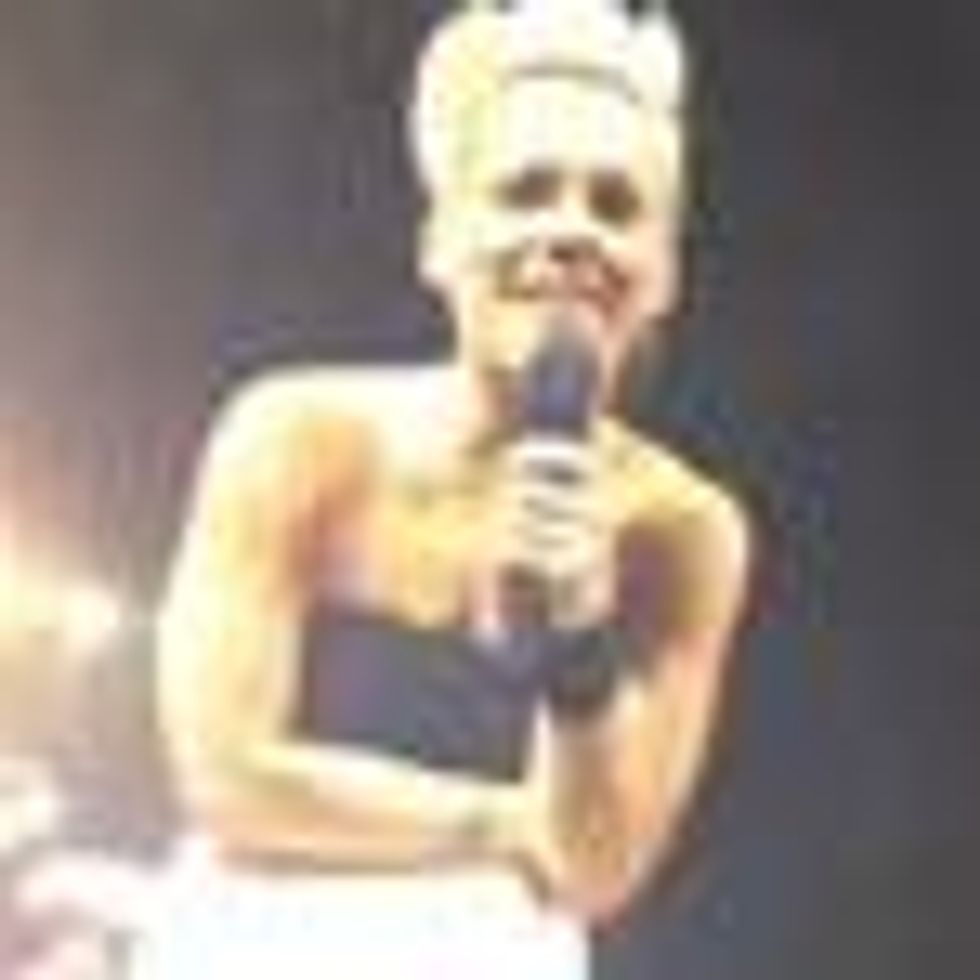 WATCH: P!nk Does the Proposing for Lesbian Couple Down Under 