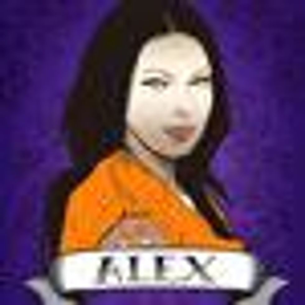 Shot of the Day: The Orange is the New Black Alex Vause Trading Card? 
