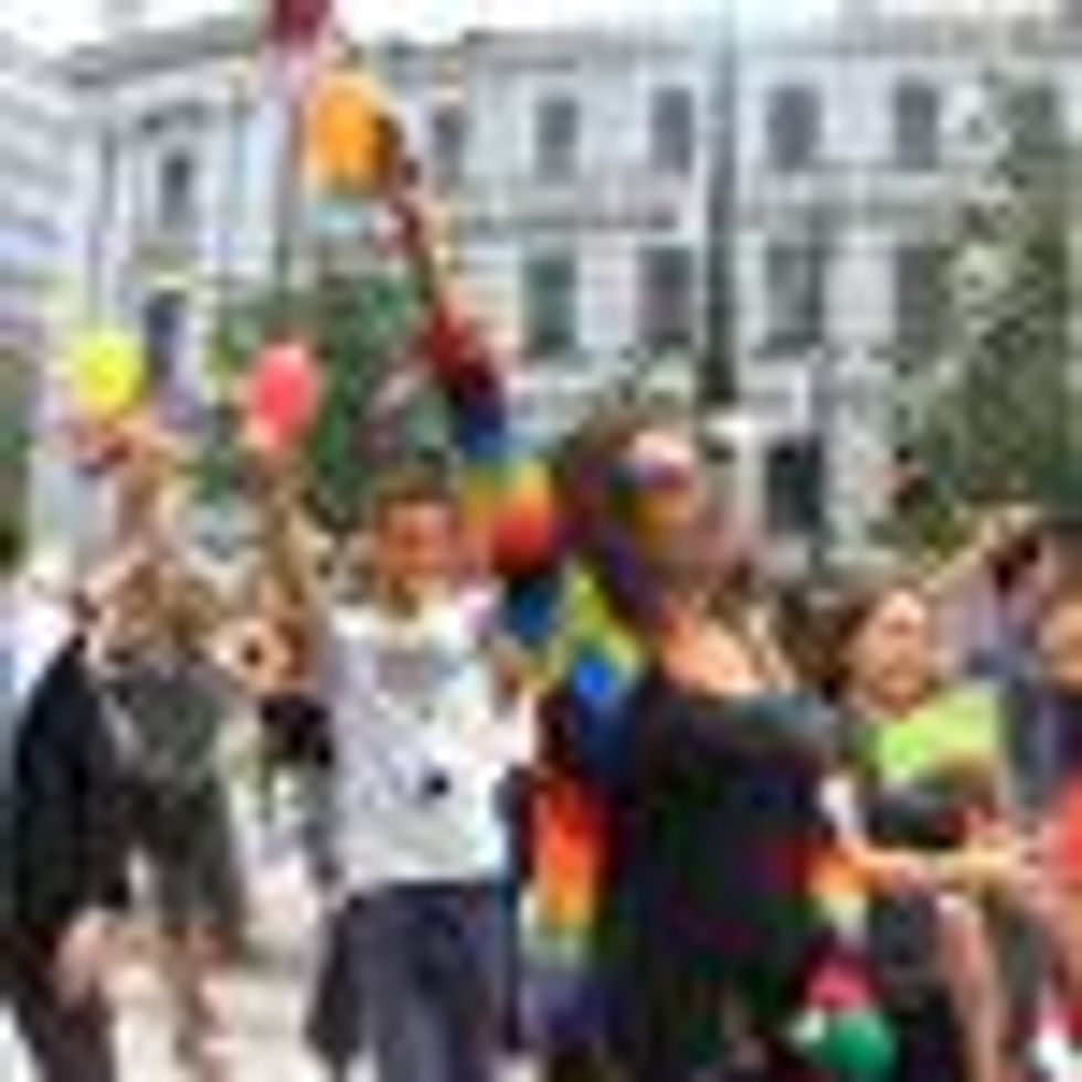 PHOTOS: Baltic Pride Flourishes In the Face of Antigay Protesters 