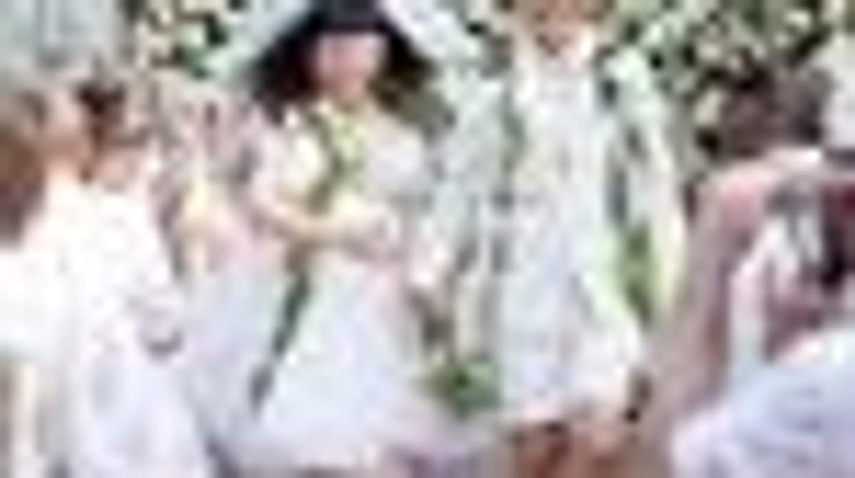 Shot of the Day: Beth Ditto is Fabulous in Gaultier in her Wedding Pic
