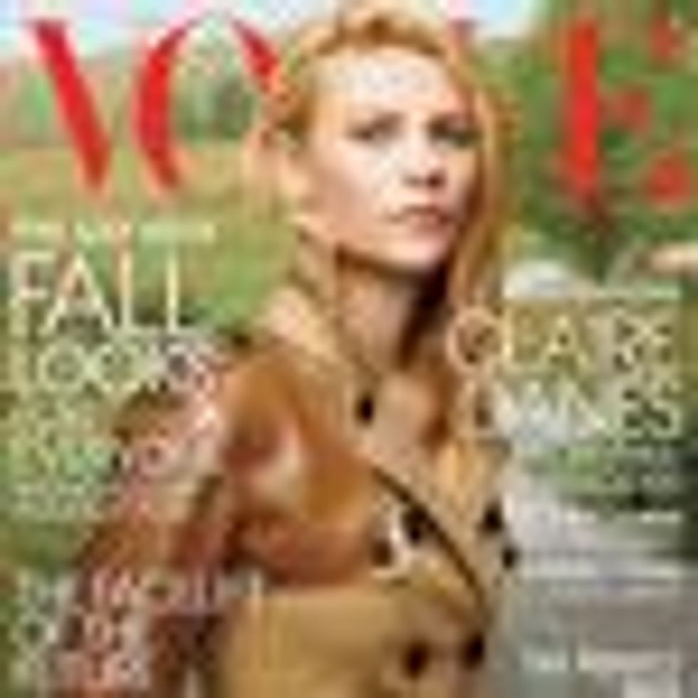 Shot of the Day: I Spy Claire Danes' Super Sexy 'Homeland' Themed Cover Shoot for 'Vogue' 