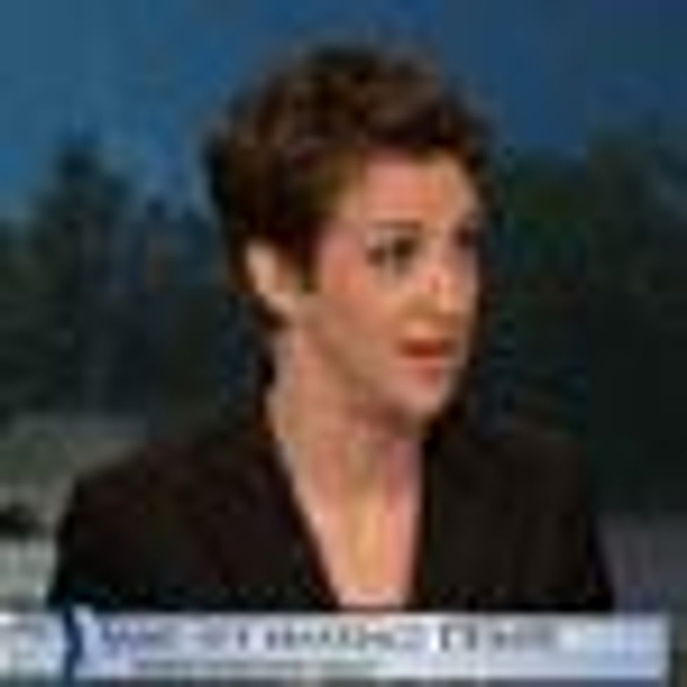WATCH: Rachel Maddow Faces Off with Antigay Haters on 'Meet the Press' 