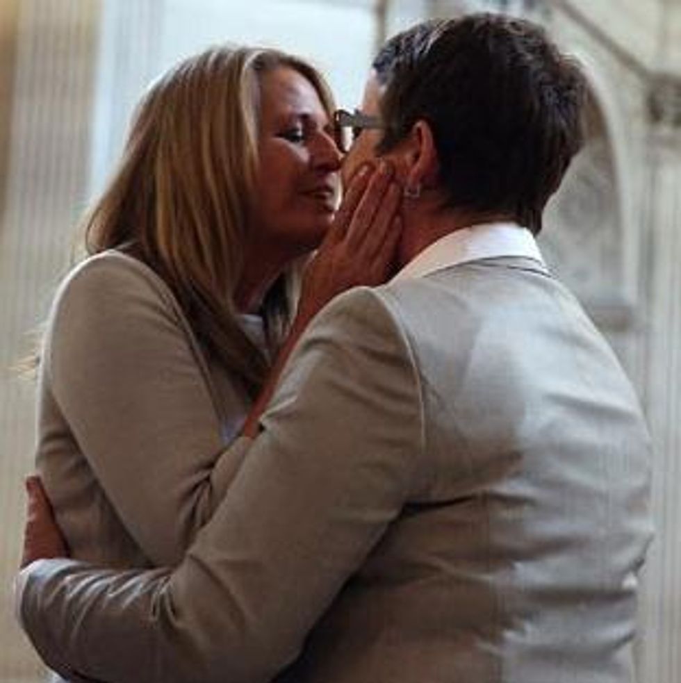 WATCH: Prop 8 Plaintiffs Stier and Perry Say 'I Do' After California Lifts Marriage Ban 