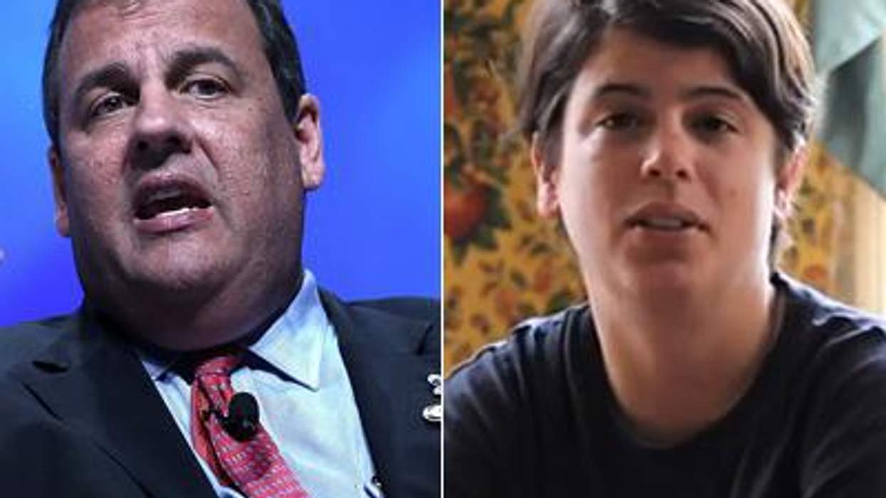 WATCH: Chris Christie Gets Schooled on Equality By Opponent's Lesbian Daughter