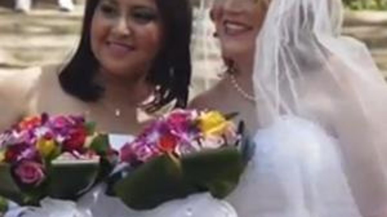 WATCH: Binational Lesbian Couple Gets Happy Ending with Rainbow Wedding in Central Park