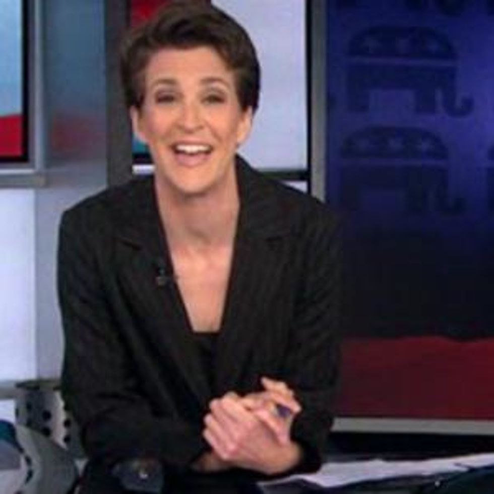 WATCH: Rachel Maddow Slams GOP's Inability to Get Off The (Bigotry) Sauce