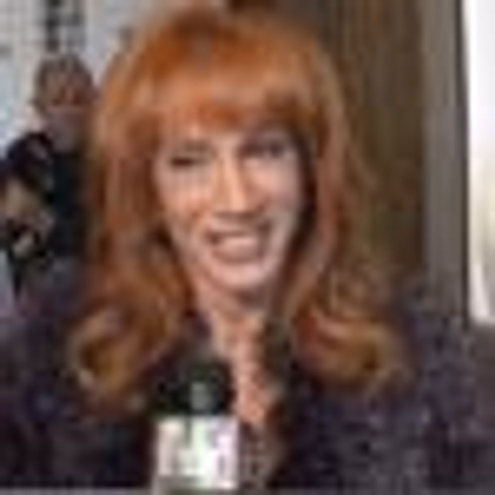 WATCH: Kathy Griffin Calls for Suze Orman for President! 