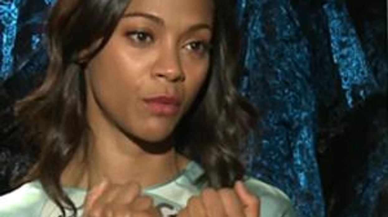 WATCH: Zoe Saldana Despises Labels, But Still Might Love a Woman Someday