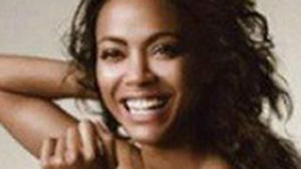 Zoe Saldana Might 'End Up With A Woman'