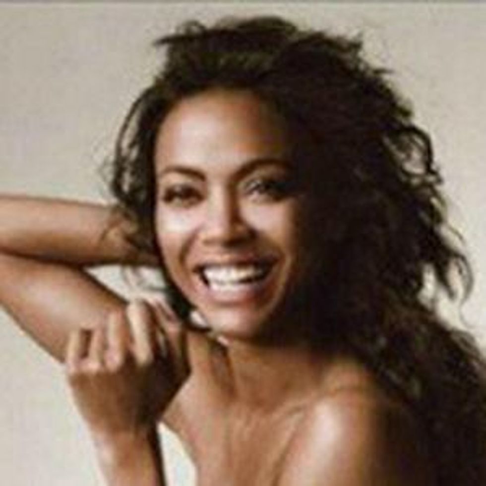 Zoe Saldana Might 'End Up With A Woman'
