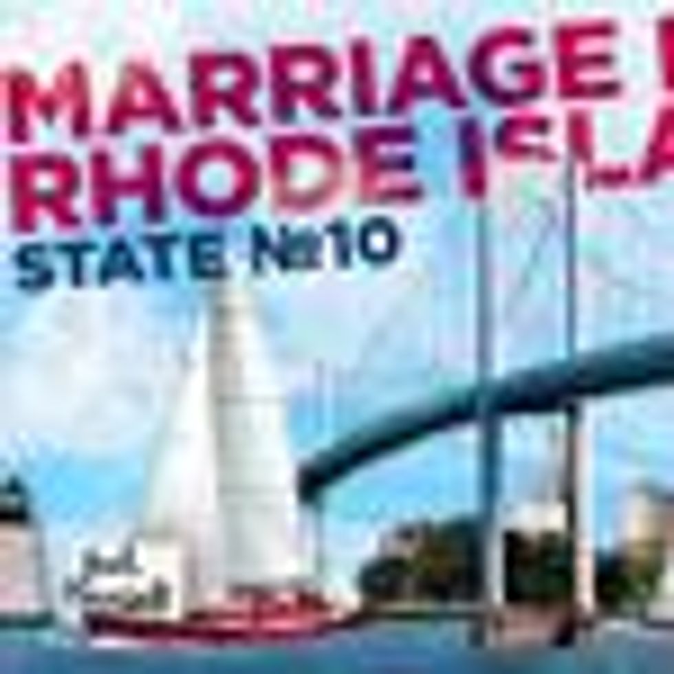 Rhode Island Now The 10th State With Legal Marriage Equality