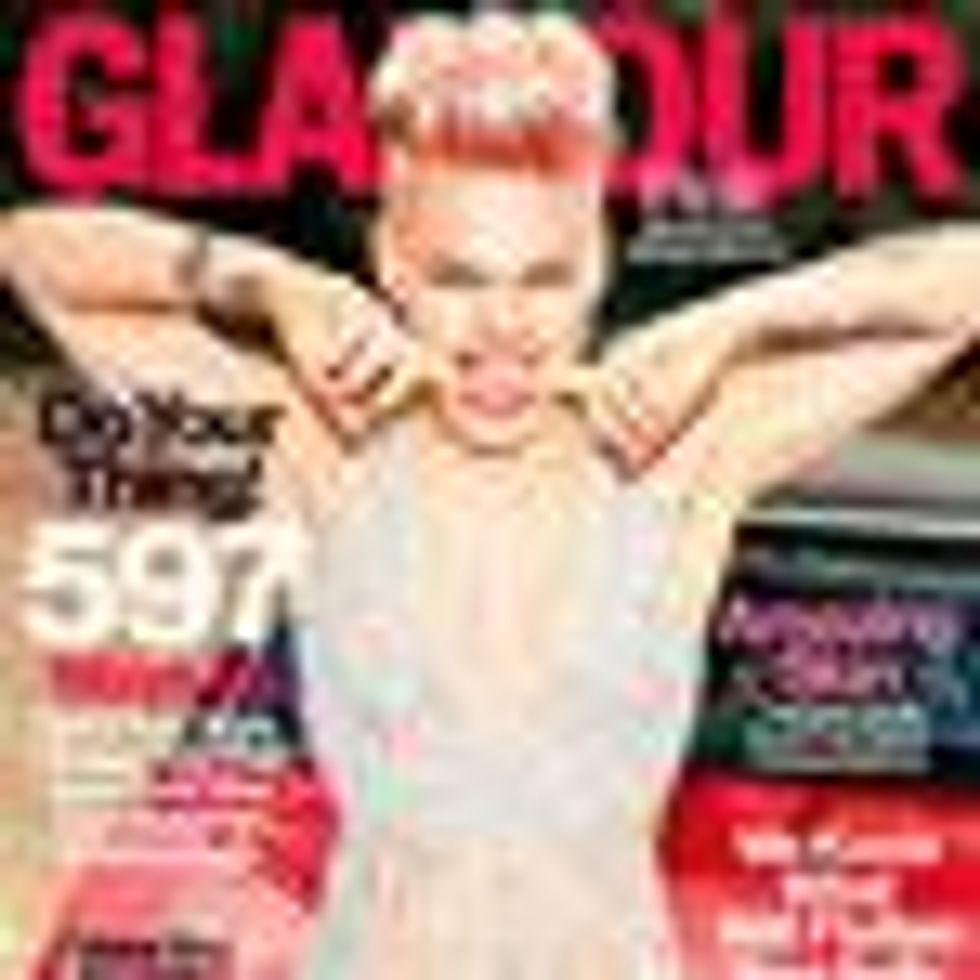 Shot of the Day: P!nk is Glamour's June Cover Girl - Expounds on Being a 'Reformed Slut' 