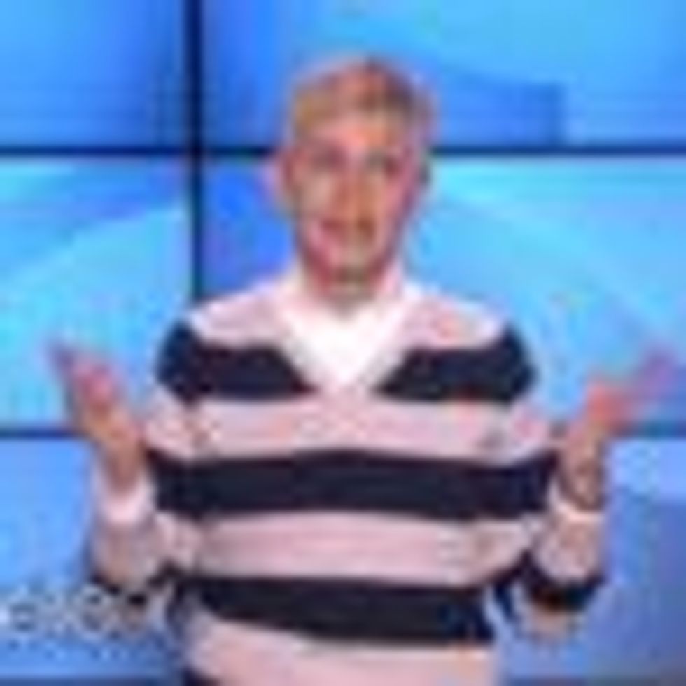 WATCH: Ellen DeGeneres Congratulates Jason Collins, Makes a Lot of Tall Jokes 