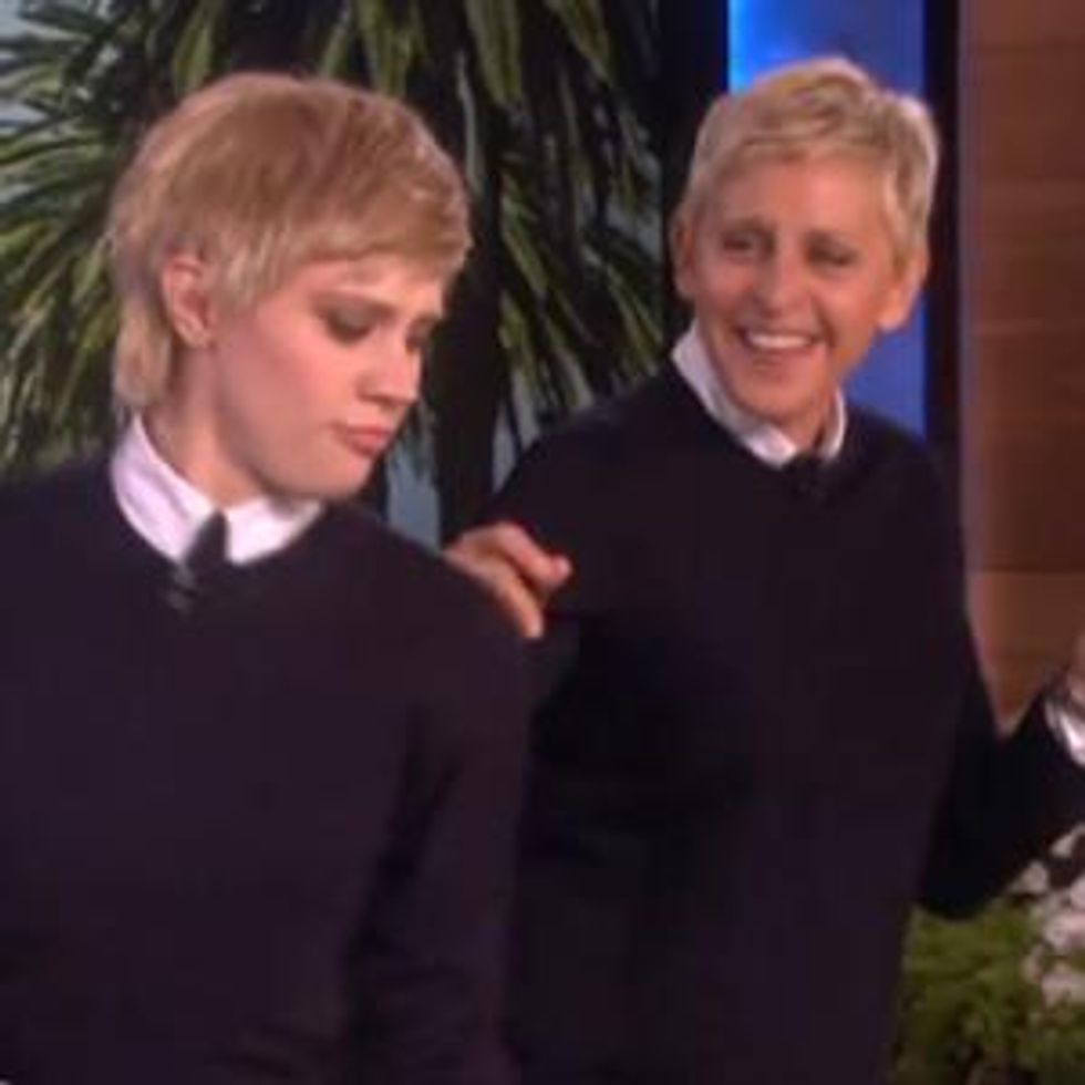 Watch: Kate McKinnon Does Ellen DeGeneres on 'Ellen'