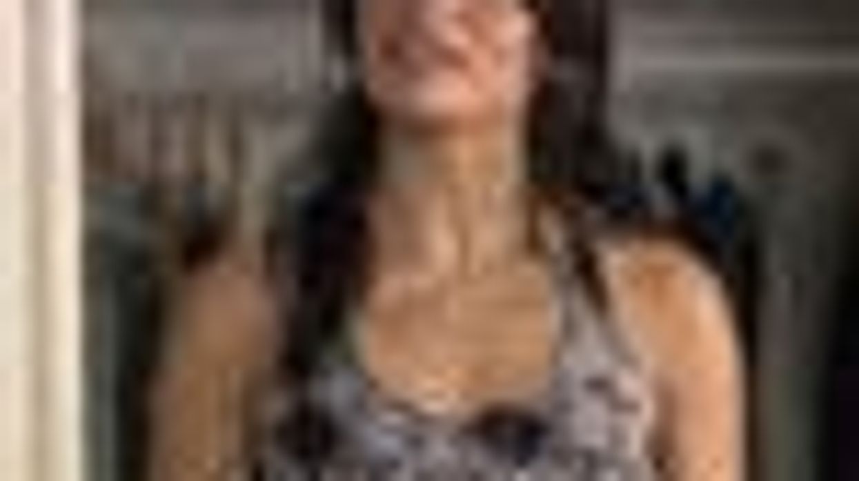 WATCH: Sarah Shahi Comes Out of the Closet for GLAAD - Literally