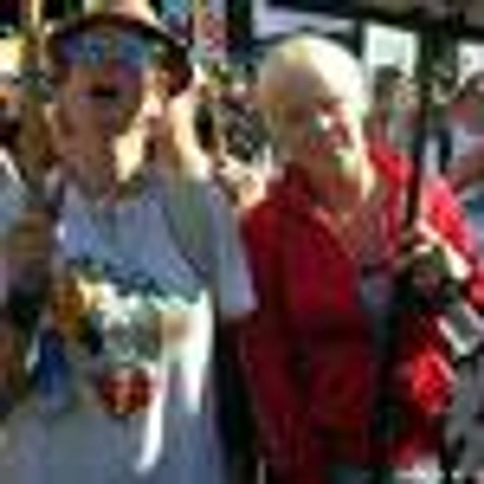 Shot of the Day: Vintage P!nk Says 'F*ck Prop 8' 