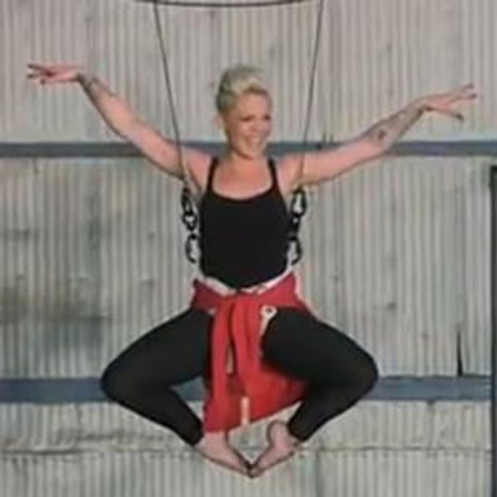 Watch: Pink on Public Breastfeeding and Her Magic Vagina