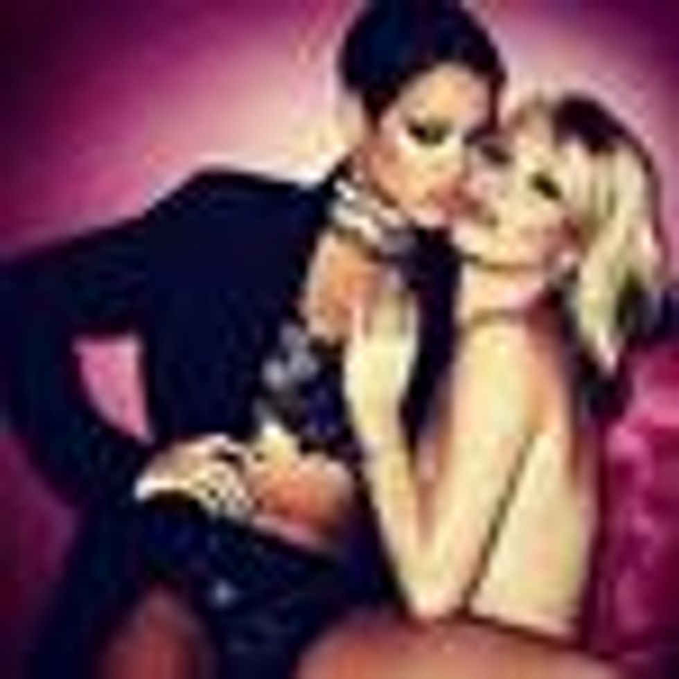 Watch: Rihanna and Kate Moss Strip Down and Get Lesbian Fetishy for V Mag 