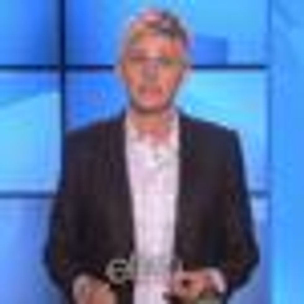 Watch: Ellen DeGeneres on The Boy Scouts' Gay Ban, Neckerchiefs and Green Short Shorts 