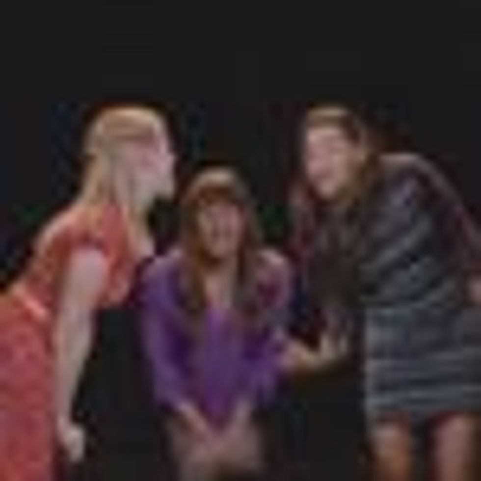 Watch: 'Glee's' Santana, Rachel and Quinn Do 'Love Song' 