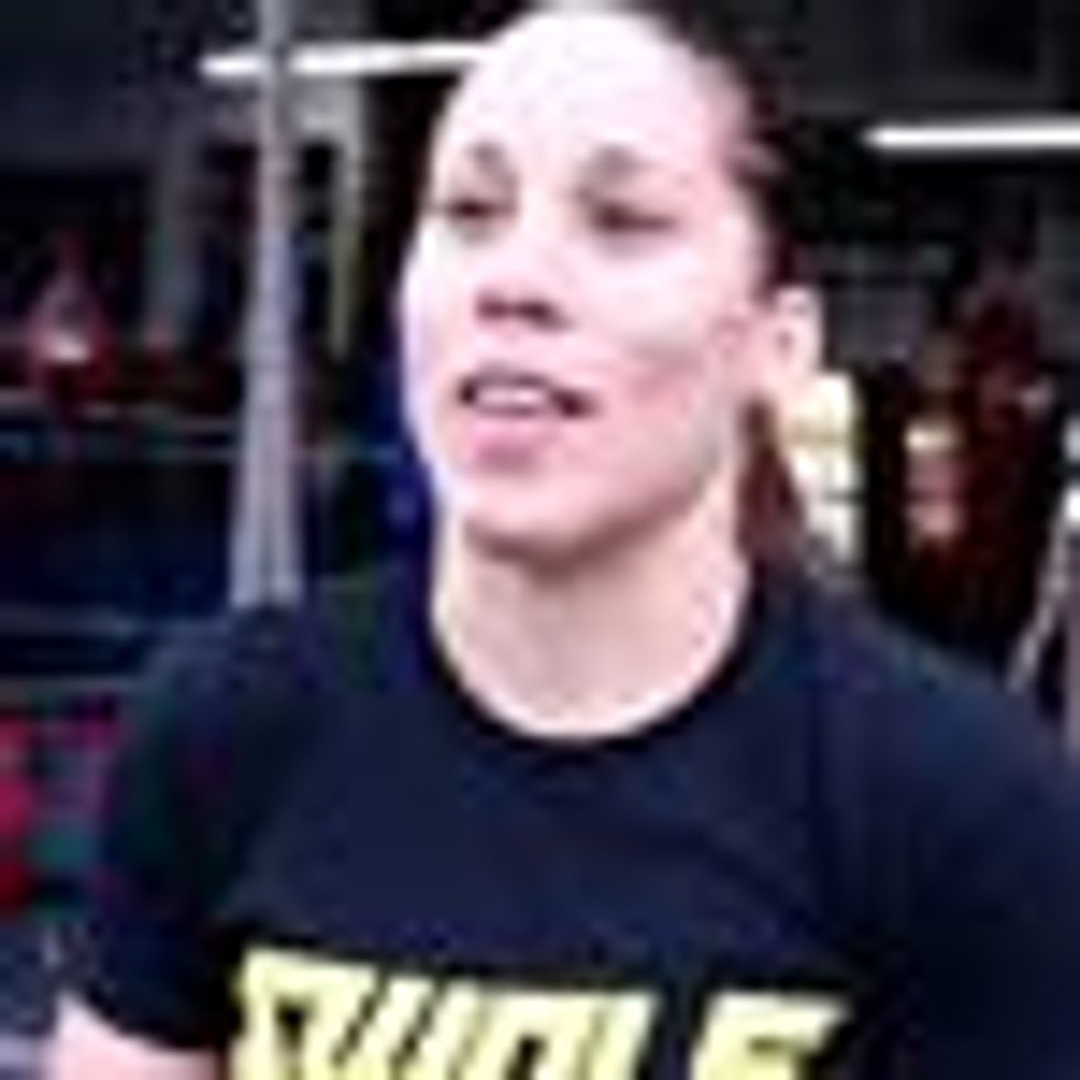 UFC's First Out Fighter Liz Carmouche Gets Support from Organization President 