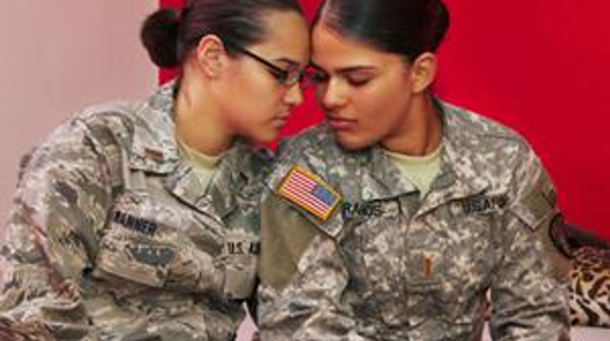 Photos - Married Lesbians in the Military Highlight Inequality