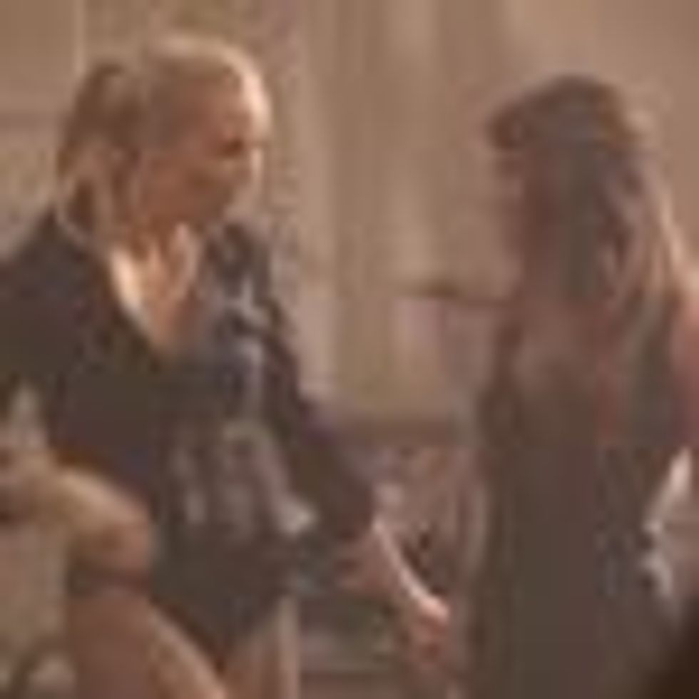 Watch: Lea Michele and Kate Hudson Sizzle in Fosse Dance-Off on 'Glee' 